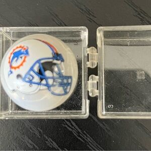Miami Dolphins Football Helmet Marble